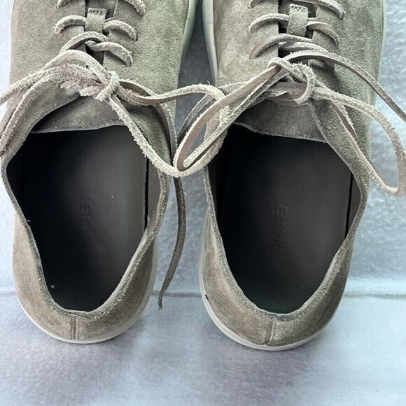 Vince Sneakers Mens 11.5M Brown Suede Leather Casual Shoes Lace Up Lined main image 3